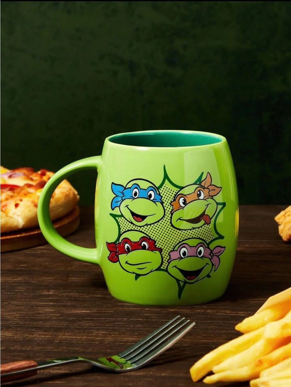 Teenage Mutant Ninja Turtles Green Ceramic Mug